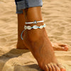 Ocean Beach Turtle anklet