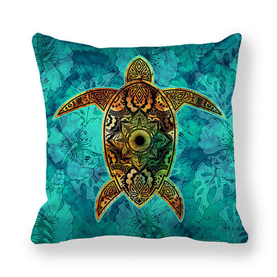Turtle cushion cover