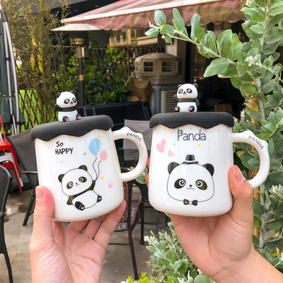 Cute Creative Giant Panda Ceramic Mug