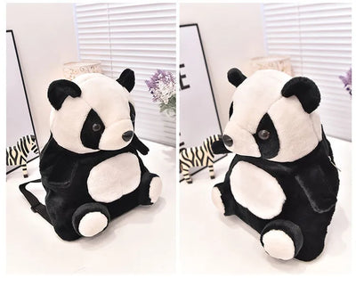 Plush Panda Backpack