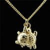 Sea Animal Turtle Charm Necklace