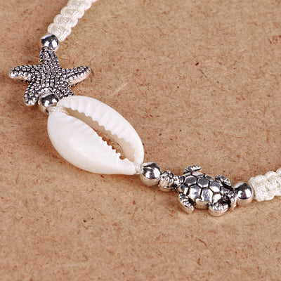 Starfish Turtle Shell Bracelet