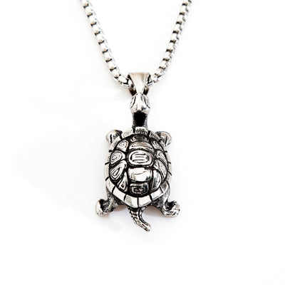 Punk Hip Hop Turtle Necklace
