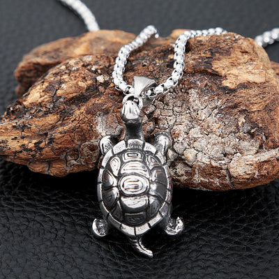 Punk Hip Hop Turtle Necklace