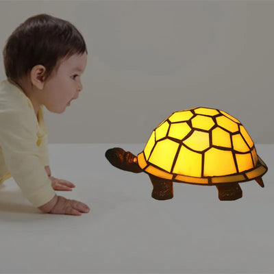 European Style Color Turtle Table Lamp