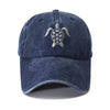 Turtle Embroidered Baseball Cap