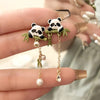 Panda earring