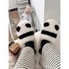 Plush Cute Panda Cotton Slippers
