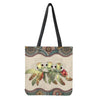Bohemian Sea Turtle Canvas Shopping bag