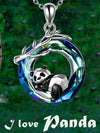 Panda Pendant Multicolour Ring Pendant
