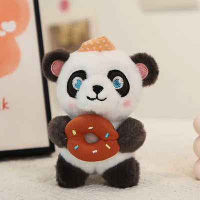 Plush Panda Keychains