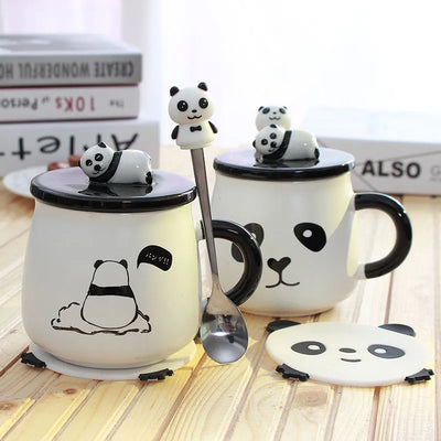 Panda coffee cup
