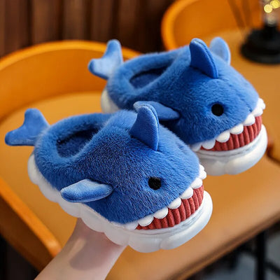 Shark Winter Cotton Slippers