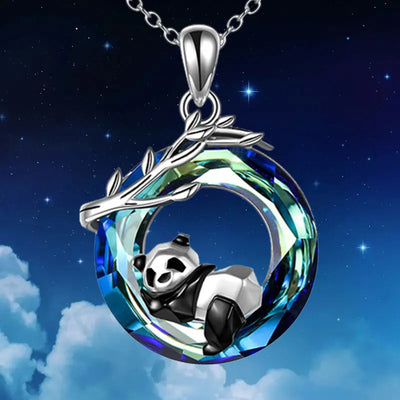 Panda Pendant Multicolour Ring Pendant