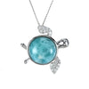 925 Sterling Silver Natural Larimer Pendant