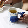 Whale Tail Handle Cute Fish Cup