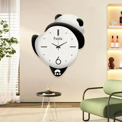 Cute Panda Home Clock