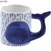 Whale Tail Handle Cute Fish Cup