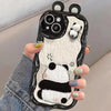 3D Panda Curly Cases for Samsung