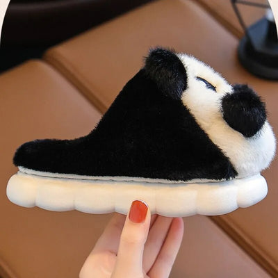 Panda Children Indoor Shoes warm