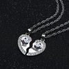 2pcs / Set Panda Love necklace