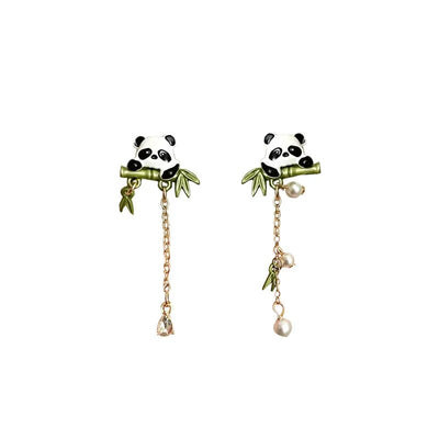 Panda earring