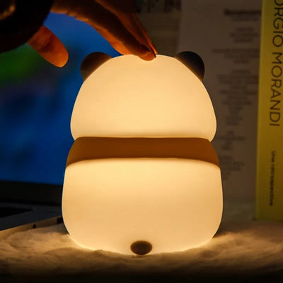Creative Fashion Panda-shaped Lamp Silicone Night Light Home Decor
