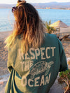 Respect The Ocean Sea Turtle